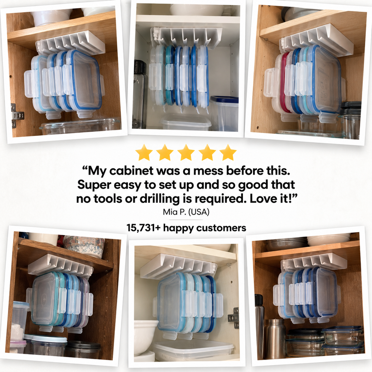 5-Slot Lid Organizer