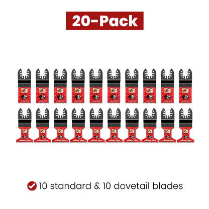 Japanese-tooth blades
