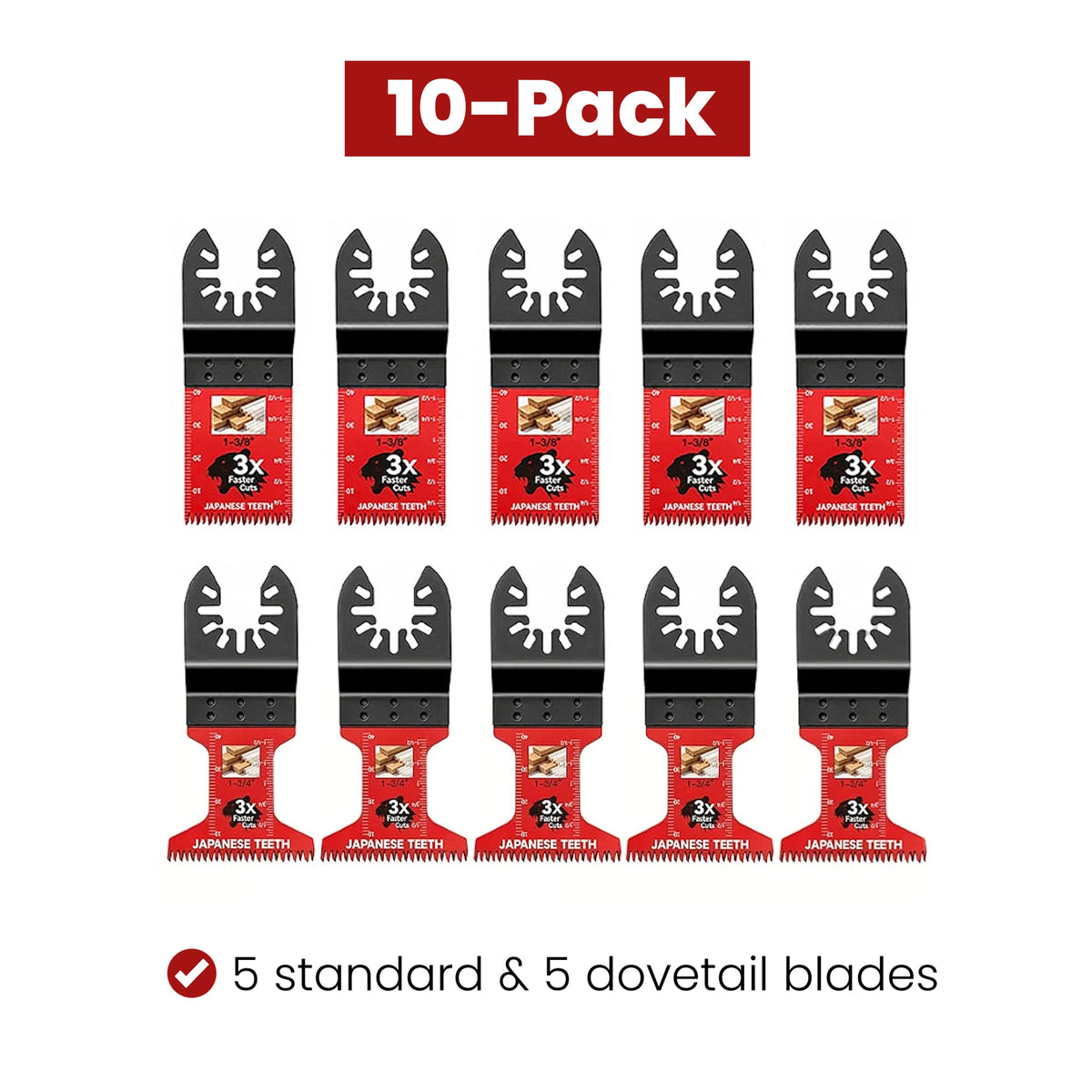 Japanese-tooth blades
