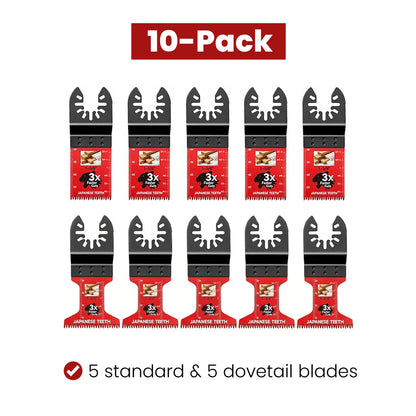 Japanese-tooth blades